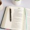 NASB Notetaking Bible, Large Print Edition, Teal Floral