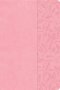 CSB Large Print Thinline Bible, Value Edition, Soft Pink
