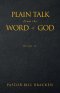 Plain Talk From the Word of God: Book II