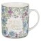 Mug Purple Floral Be Still And Know Ps. 46:10