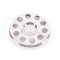 Silver Finish Deluxe Communion Mini Bread Plate Tray & Bread Disc