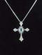 Blue Topaz Cross