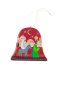 Bethlehem Bell Christmas Decoration - Red (660)