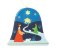 Three Shepherds Bell Christmas Decoration - Blue (669)