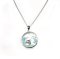 Sterling Silver Believe Charm Pendant Necklace, With 41cm Sterling Silver Chain (SP772C)