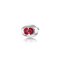 Sterling Silver Poppy Brooch(Sm Oval)**Pb01**
