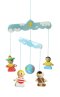 Hand-Painted 3D Wooden Mobile: Children Of The World (Blue) (Ref: 195)
