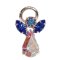 Crystal Guardian Angel Pin - Sapphire (1080-SA)
