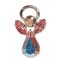 Crystal Guardian Angel Pin - Rose (1080-RO)