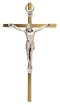 4 1/2" Metal Crucifix