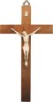 8" Wood Crucifix
