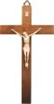 10" Wood Crucifix