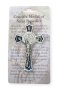 3" Black Enamel Saint Benedict Metal Crucifix