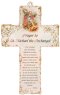 6" Saint Michael Wood Cross