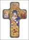 7" Lady of Perpetual Help Wood Icon Cross