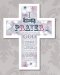 10 3/4" I Said A Prayer Wood Corss