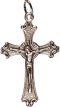 1 1/4" Metal Crucifix