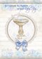 Baby Boy Baptism Card with Insert