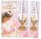 Girl's Communion Bookmark Card with Ribbon