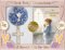 Communion Glass Rosary with Boy's Prayer Book