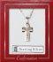Silver Crucifix Confirmation Necklet