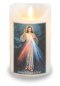 Divine Mercy Scented Wax LED Candle with Timer