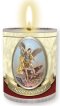 Saint Michael 24 Hour Votive Candle - Pack of 4