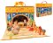 Childrens Wood Nativity Set with Shed