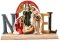 6 3/4" Noel Holy Family Resin Nativity
