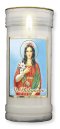 Saint Philomena Single Pillar Candle