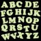 Glow in the Dark Self-Adhesive Foam Letters - Pack of 300