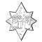 Nativity Colour-in Window Decorations - Pack of 12