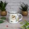Peter Rabbit Pin Up Mrs Tiggywinkle Enamel Mug