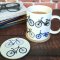 Cycle Mug And Coaster - The Gentleman's Emporium