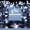 480 White Multifunctional Decor Tree Lights with Green Cable