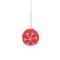 Handmade Felt Traditional Snowflake Baubles Hanging Christmas Tree Decorations