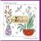 Sympathy Pot Plant Greetings Card