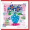 Just to say flowers Greetings Card