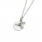 Sterling silver Cross and Faith Charm Pendant