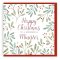 Happy Christmas to a Wonderful Minister Single Christmas Card