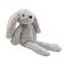 Theo The Plush Long  Leg Grey Bunny  35 cm