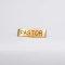Sign Engraved Pastor Gold Adhesive Back