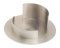 Nickel Plated Candle Holder D 7 cm Inside