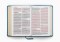 ESV Large Print Personal Size Bible, Red Letter (TruTone, Deep Teal, Ornament Design)