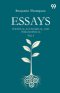 Essays Political, Economical, And Philosophical Vol. I