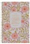 Notebook Spiral Pink Floral Those Who Trust In The Lord Isa. 40:31