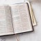 KJV Thinline Bible, Purple LeatherTouch