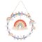 Petit Cheri Hanging Hoop Plaque - Rainbow 2025