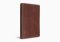 ESV Thinline Bible, Red Letter (Full Grain Leather, Saddle Brown)