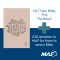 NLT Holy Bible, Pink Flexiback and MAF Bible Donation